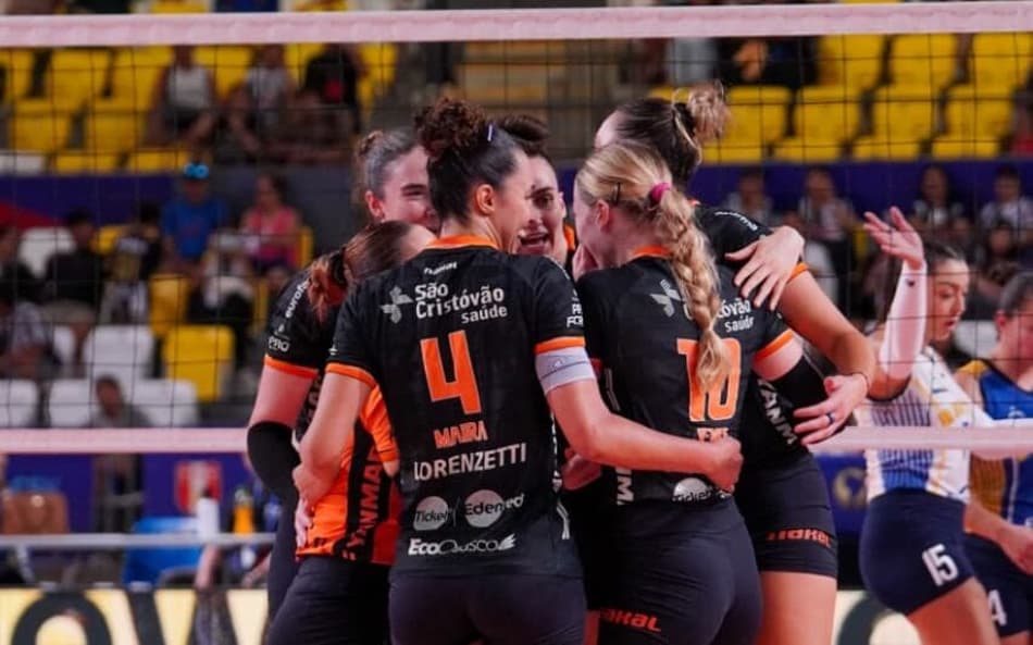 Osasco está na semifinal do Sul-Americano de Vôlei (Foto: Carolina Oliveira)