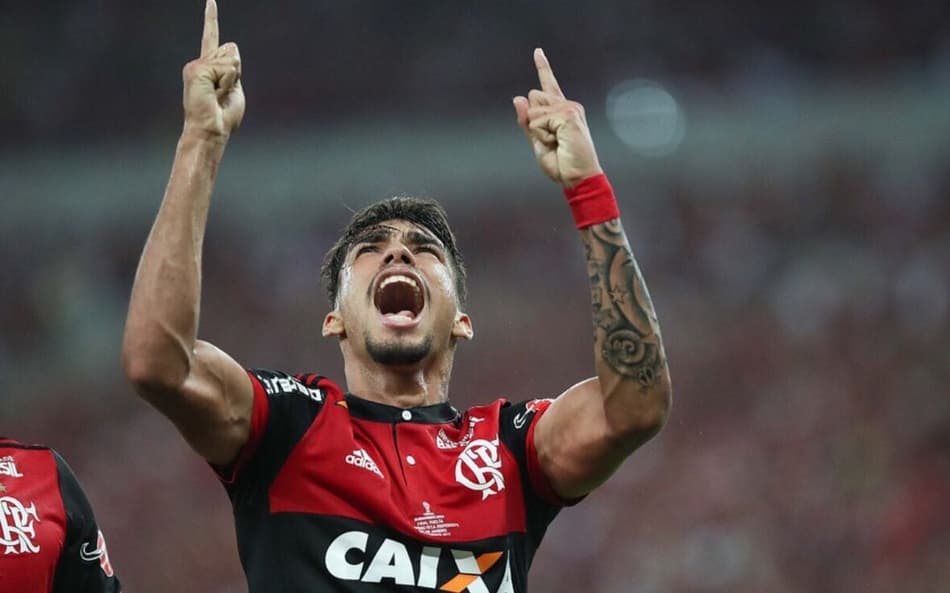 Paquetá na final da Sul-Americana (Foto: Gilvan de Souza/Flamengo)