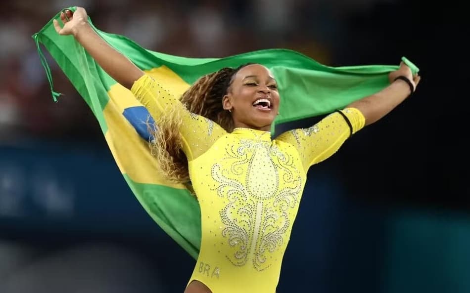 Rebeca Andrade é a maior medalhista olímpica do Brasil