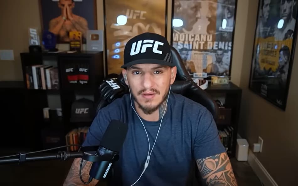 Renato Moicano em vídeo de seu canal no YouTube (Foto: Reprodução)