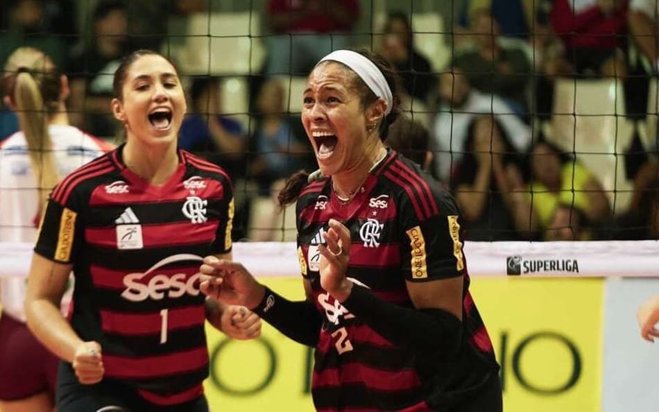 Flamengo vence na estreia da Superliga 25/26 (Foto: Mariana Sá/ CRF)