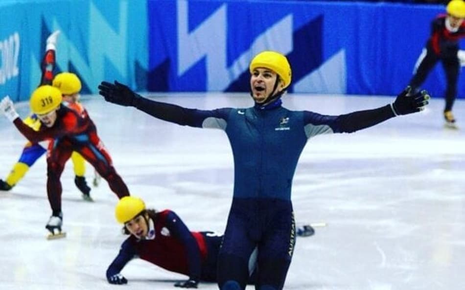 Steven Bradbury conquistou ouro improvável na patinação de velocidade