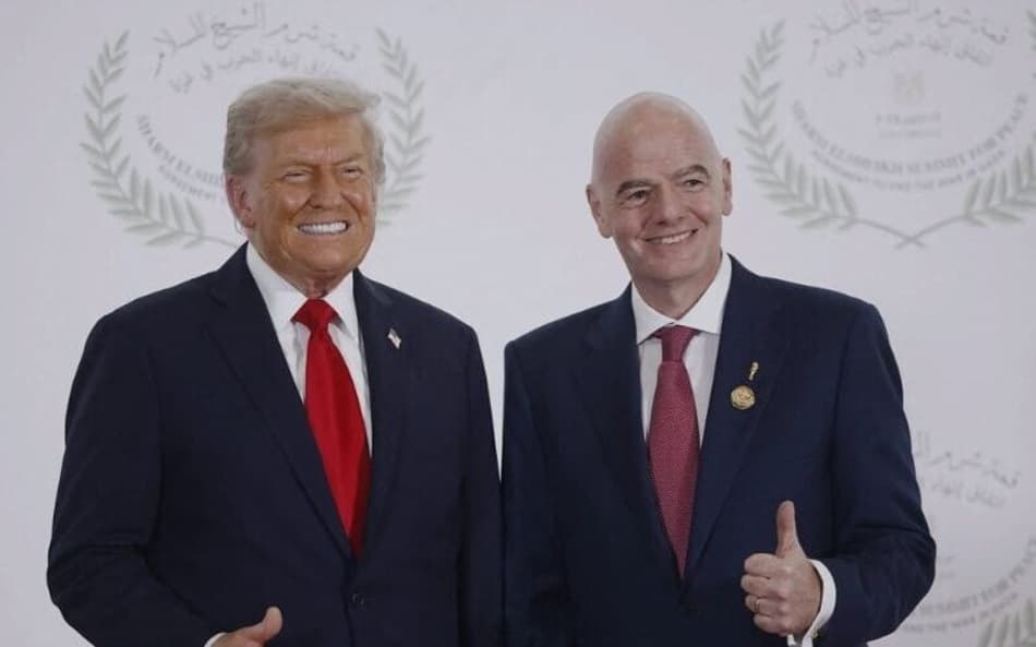 Donald Trump e Gianni Infantino