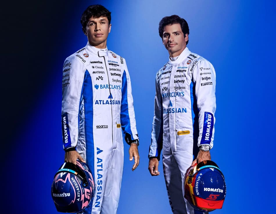 Novo uniforme da Williams para F1 2926 (Foto: Divulgação/ Williams)