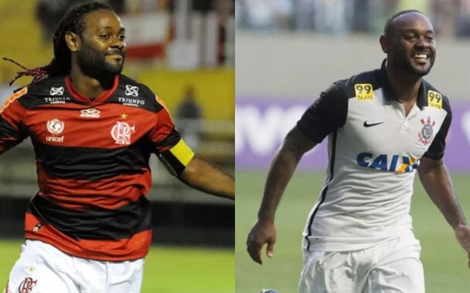 Vagner Love passou por Corinthians e Flamengo (Foto: Divulgação/CRF/SCCP)