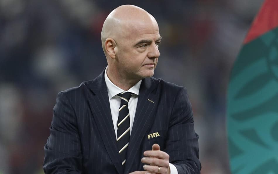 Gianni Infantino, presidente da Fifa (Foto: Ricardo Moreira/Zimel Press/Gazeta Press)
