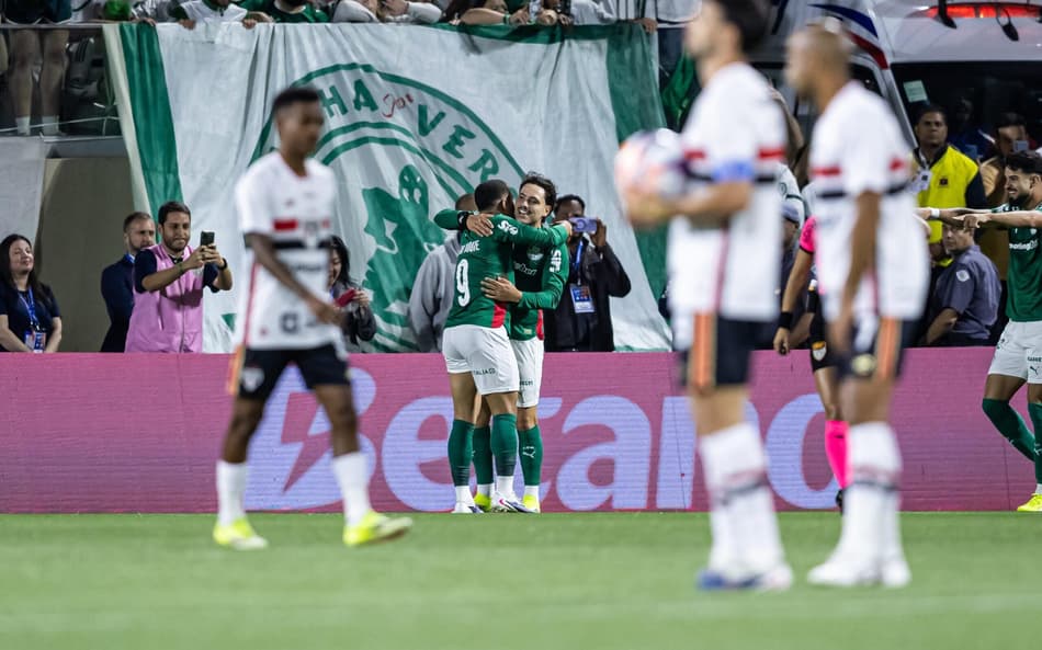 Maurício abriu o placar em Palmeiras x São Paulo (Foto: JHONY INACIO/AGENCIA ENQUADRAR)
