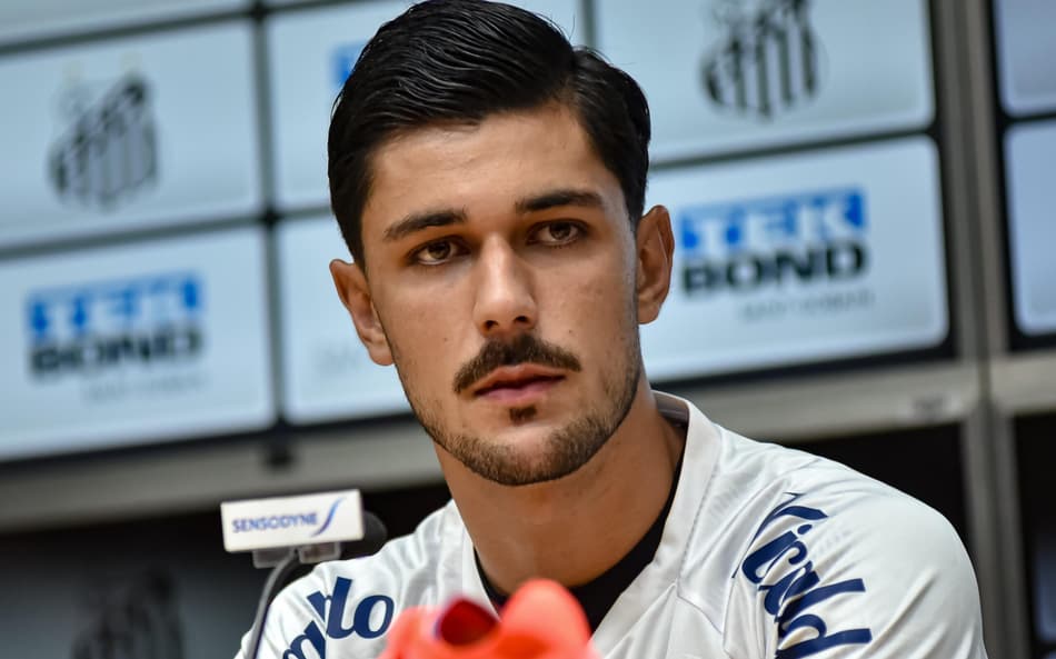 João Basso tinha contrato com o Santos até o final deste ano. (Foto: Raul Baretta/ Santos FC)