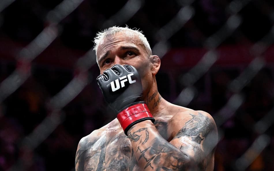 Charles do Bronx no UFC Fight Night , na Farmasi Arena, no Rio de Janeiro (Foto: AndrÃ© Fabiano/Código 19/Gazeta Press)