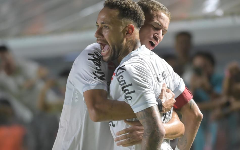 Neymar em partida do Santos diante do Vasco. (Foto: Jota Erre/Agif/Gazeta Press)