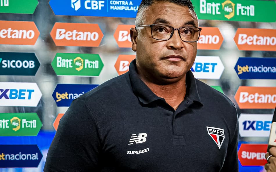 Roger Machado, técnico do São Paulo