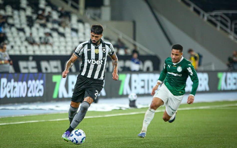 IA prevê resultado de Palmeiras x Botafogo