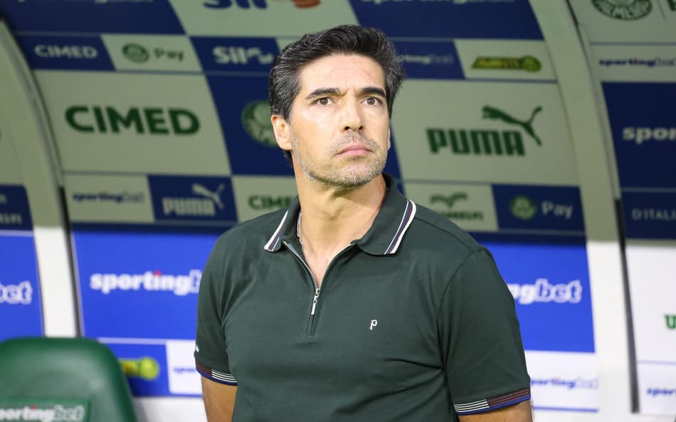 Abel Ferreira comanda o Palmeiras contra o Botafogo (Foto: Peter Leone/O Fotografico/Gazeta Press)