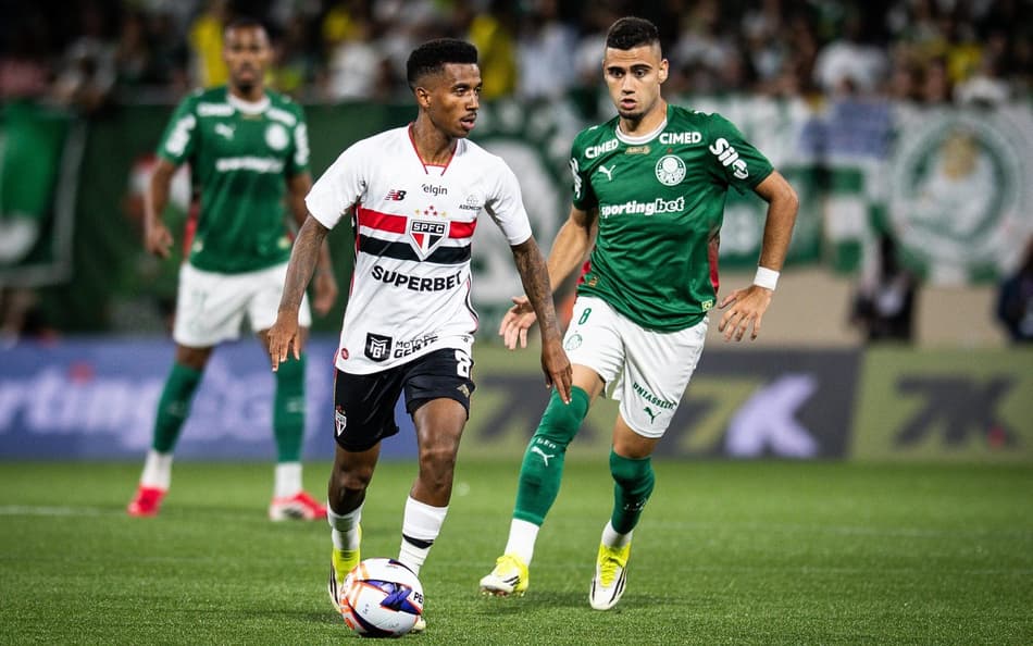 Marcos Antônio do São Paulo e Andreas Pereira do Palmeiras