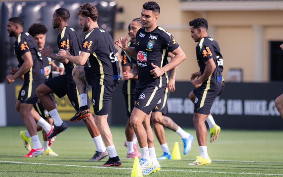 Terça-feira de ausências no treino da Seleção Brasileira antes do duelo com a França