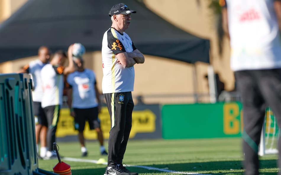 Carlo Ancelotti é o técnico da Seleção Brasileira (Foto: Rafael Ribeiro/CBF)