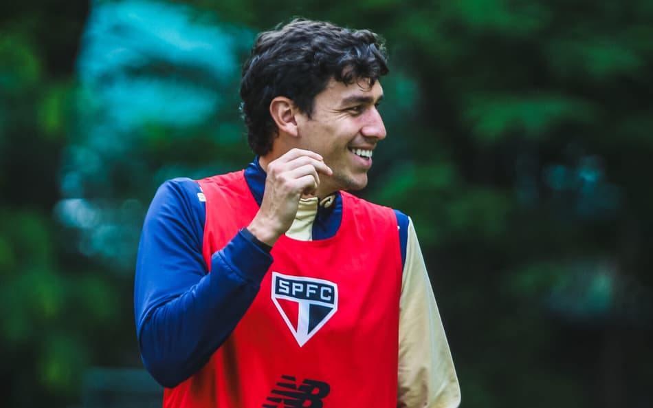 Nahuel Ferraresi voltou aos treinamentos do São Paulo após a Data Fifa