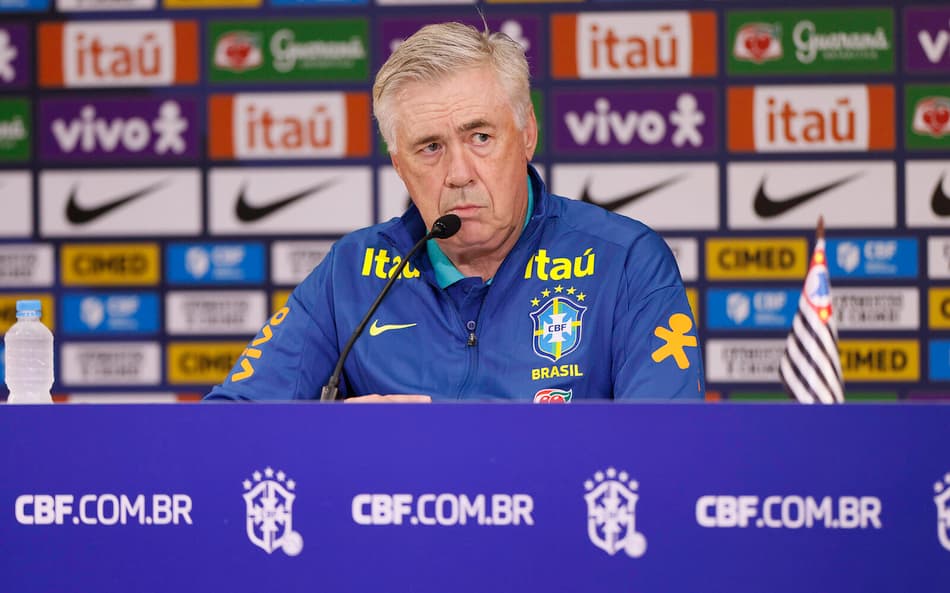 Carlo Ancelotti está em sete jogos no Brasileirão (Foto: Rafael Ribeiro/CBF)