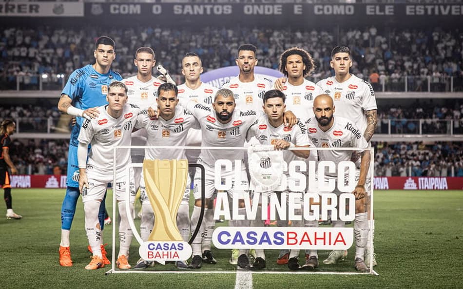 Santos enfrentou o Corinthians na primeira fase do Paulistão, na Vila Belmiro, e os dois times ficaram no empate por 1 a 1. (Foto: Raul Baretta/ Santos FC)