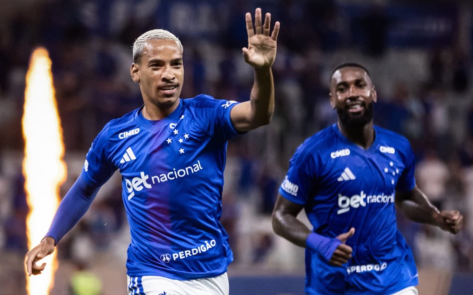 Matheus Pereira em ação (Foto: Gustavo Aleixo/Cruzeiro)