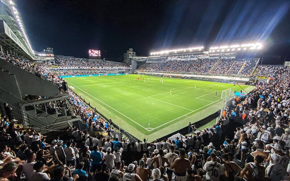 Vila Belmiro recebe duelo entre Santos e Internacional na próxima quarta-feira (19). (Foto: Raul Baretta/ Santos FC)