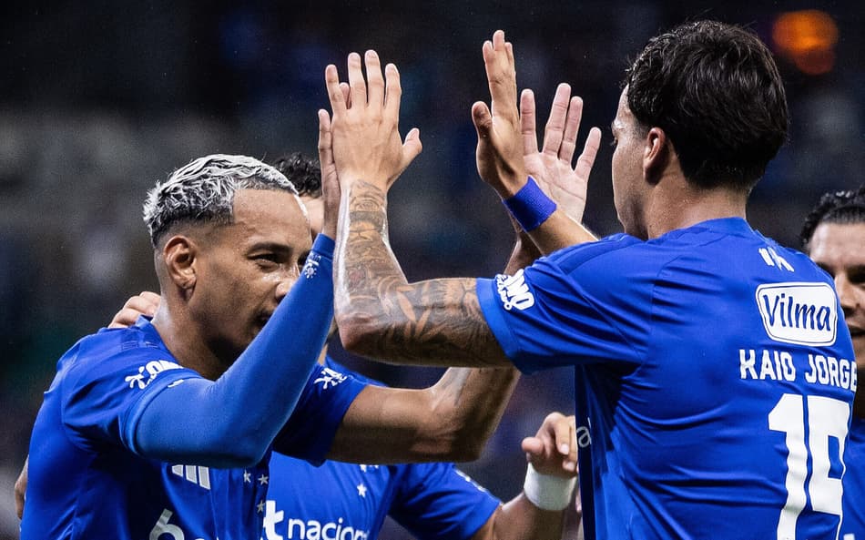 Matheus Pereira e Kaio Jorge (Foto: Gustavo Aleixo/Cruzeiro)