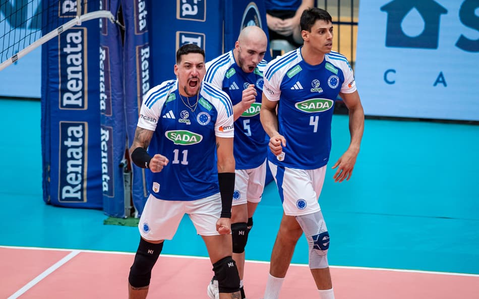 Semifinal do Sul-Americano 2026 - Sada Cruzeiro x Itambé Minas (Foto: Créditos: Agência i7/Sada Cruzeiro)