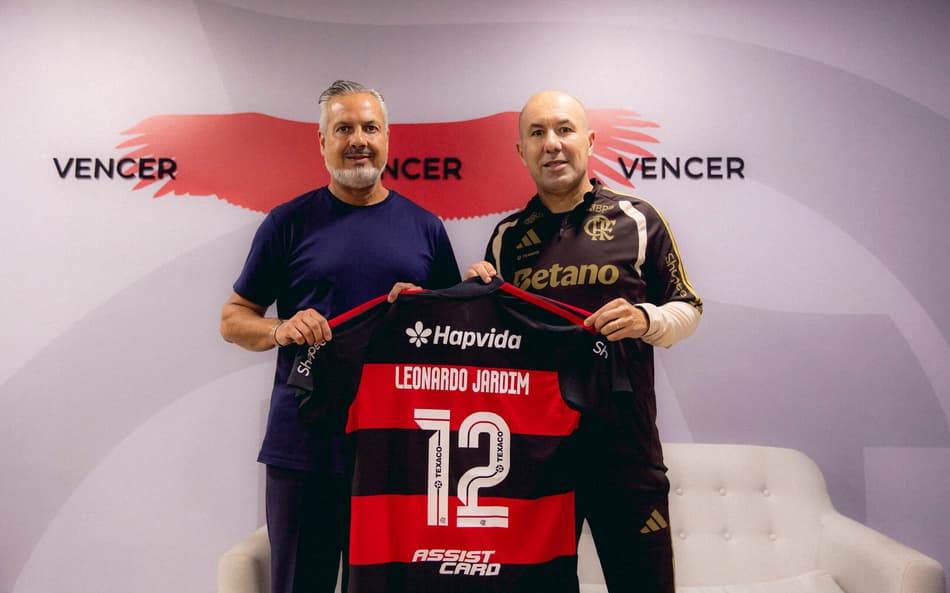 Leonardo Jardim, novo técnico do Flamengo (Foto:Adriano Fontes/Flamengo)