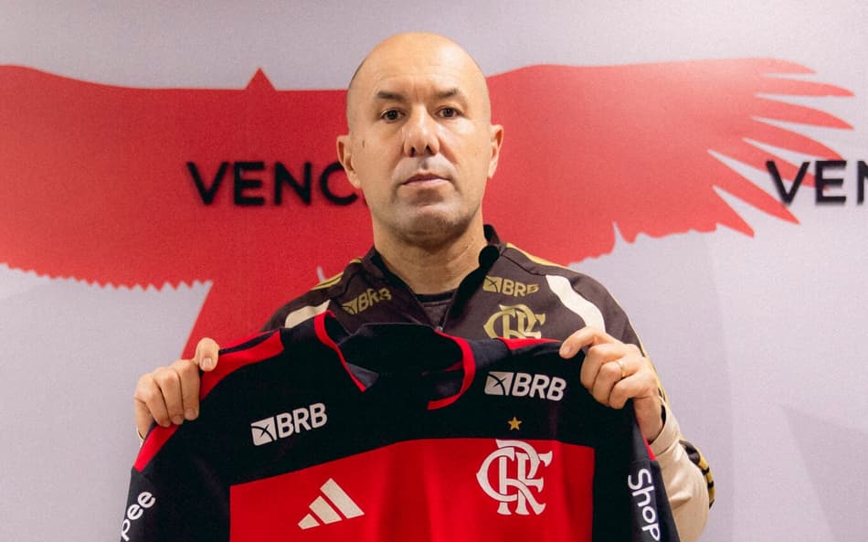 Leonardo Jardim, novo técnico do Flamengo (Foto:Adriano Fontes/Flamengo)