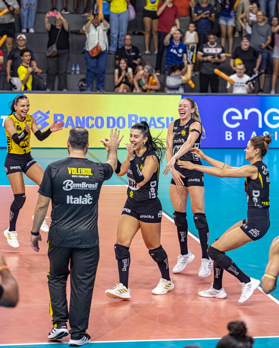 Praia Clube na Superliga Feminina 2025/2026 (Foto: Bruno Cunha/Praia Clube)