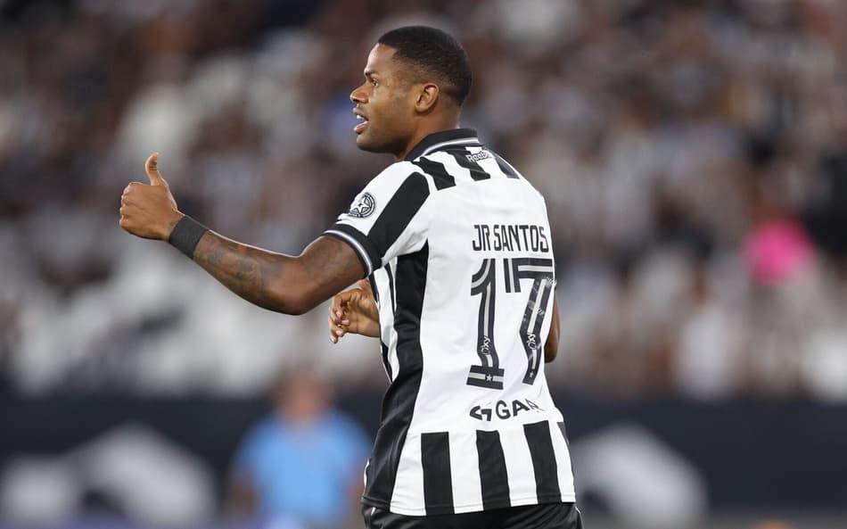 Júnior Santos voltou ao Botafogo após passagem ruim no Atlético-MG (Foto: Vítor Silva/Botafogo)