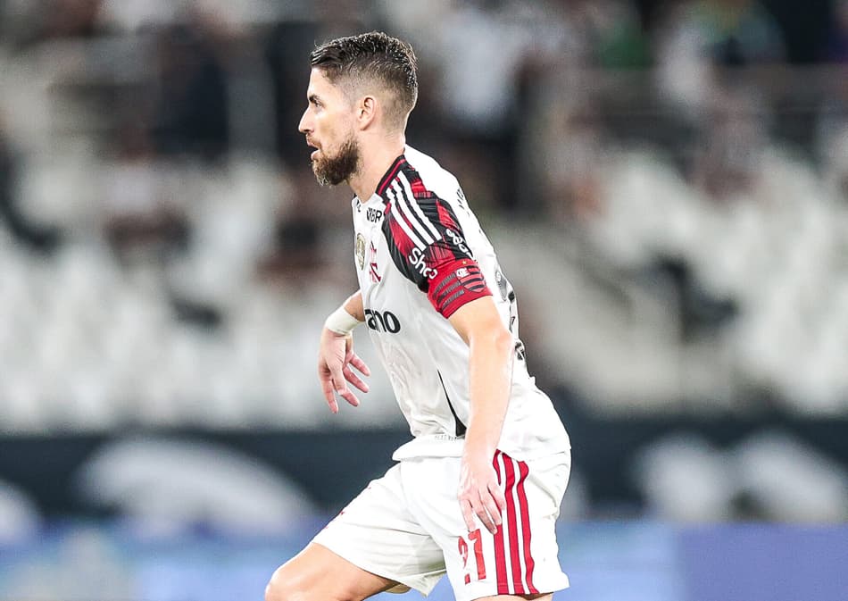 Jorginho em Botafogo x Flamengo (Foto: Gilvan de Souza/Flamengo)