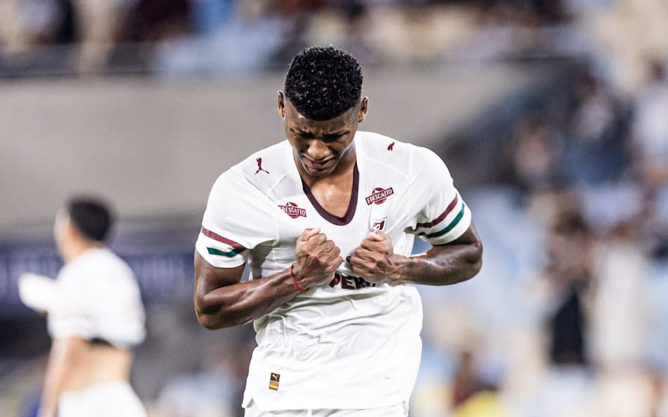 Hércules em ação em Vasco x Fluminense (Foto: Marina Garcia/ Fluminense FC)