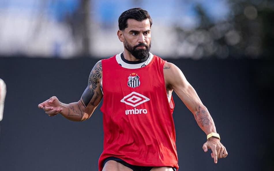Tomás Rincón soma 78 jogos com a camisa do Santos. (Foto: Raul Baretta/ Santos FC)