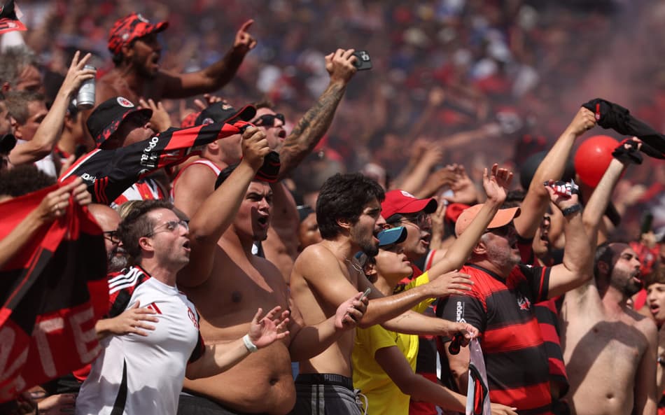 Torcida do Flamengo Mundial de Cubes Flamengo x Chelsea