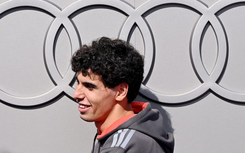 O brasileiro Gabriel Bortoleto às vésperas do GP da Austrália de Fórmula 1 (Foto: WILLIAM WEST / AFP)