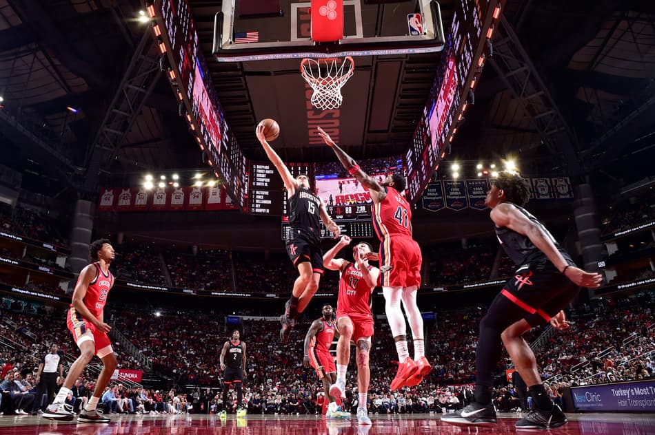 New Orleans Pelicans x Houston Rockets pela NBA 2025/2026 (Foto: Logan Riely/NBA Entertainment/Getty Images)