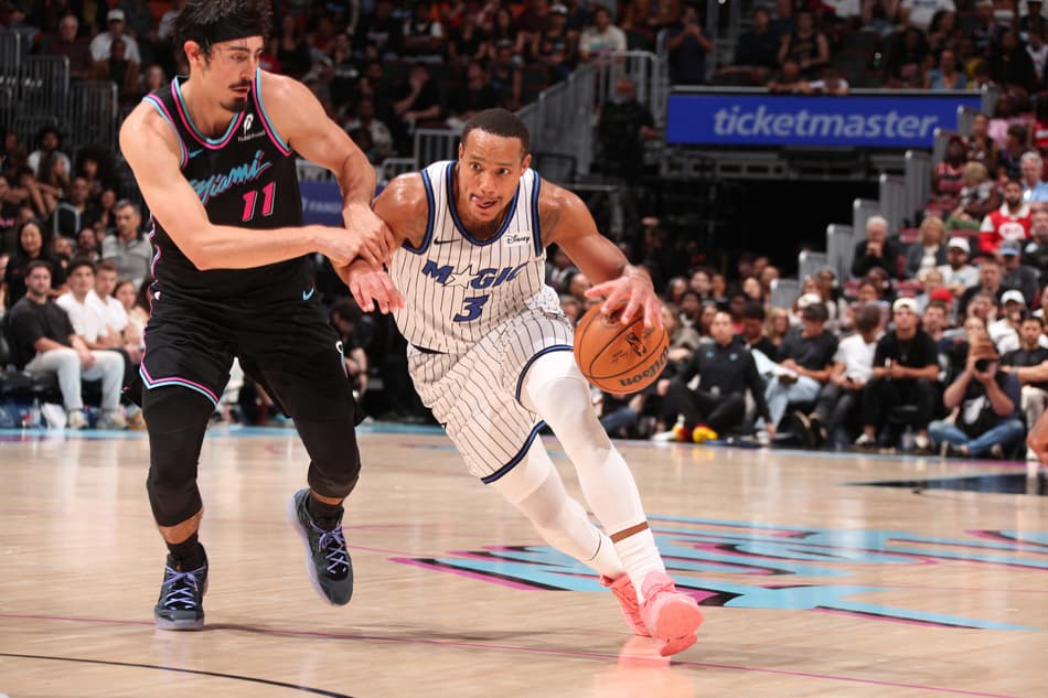 Orlando Magic x Miami Heat pela NBA 2025/2026 (Foto: Isaac Baldizon/NBA Entertainment/Getty Images)