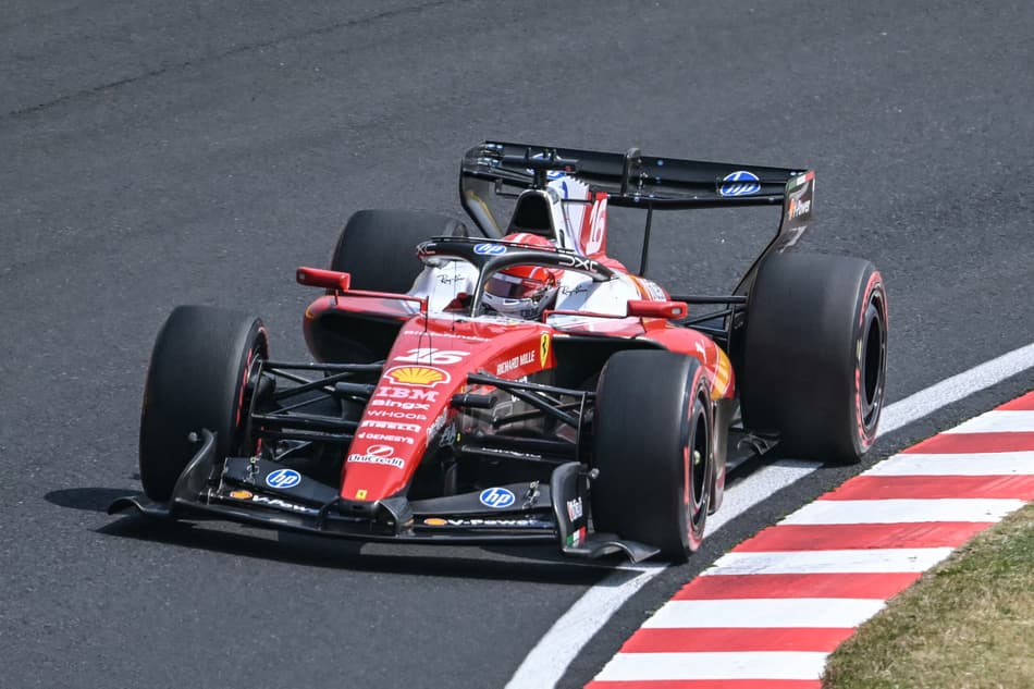 Charles Leclerc no Treino Livre 3 no GP do Japão 2026 (Foto: Andrew-Caballero Reynolds/AFP)