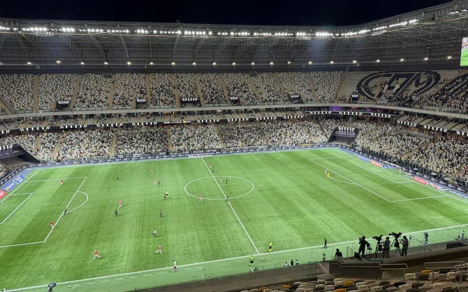 Arena MRV com público baixo contra o Inter (Artur Henrique / Lance!)