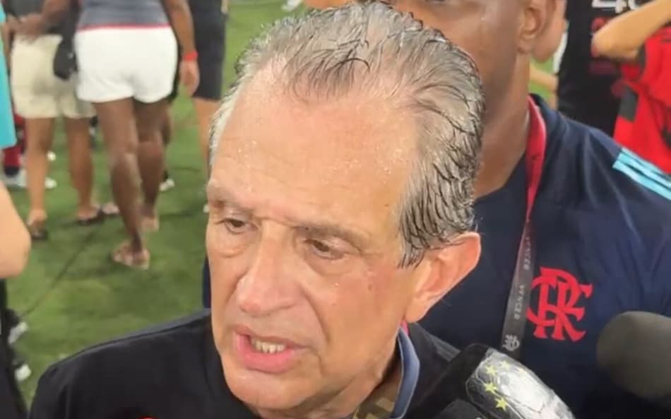 Bap, presidente do Flamengo, responde se Filipe Luís receberá medalha de campeão e diz: 'Vida que segue'