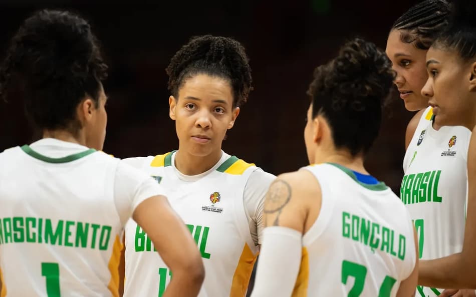 Brasil contra a República Tcheca no Pré Mundial (Foto: Fiba)