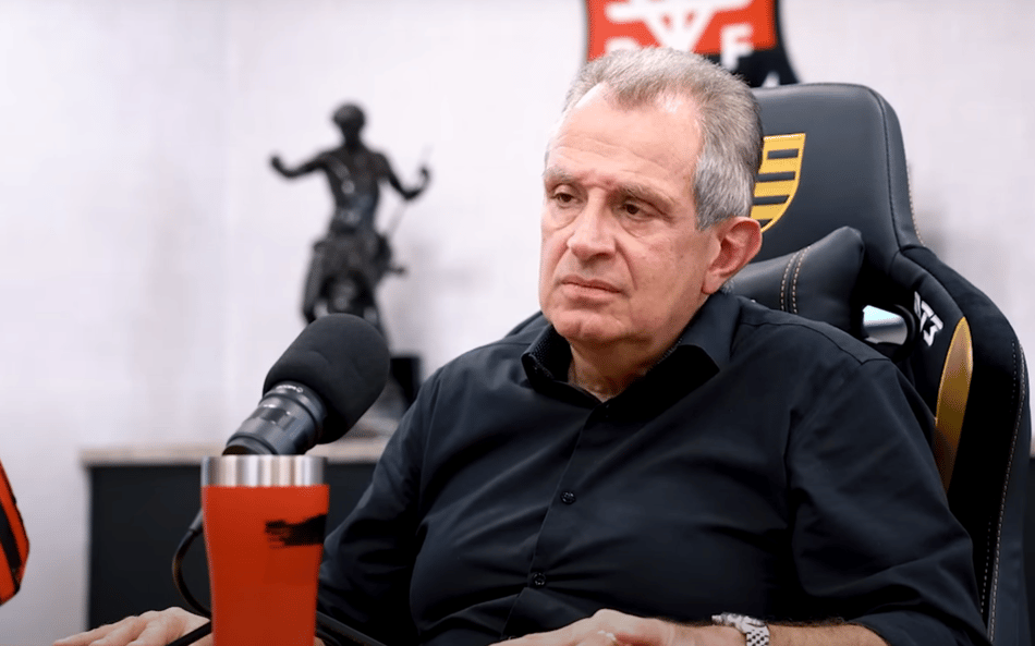 BAP durante entrevista à Flamengo TV (Foto: Reprodução)