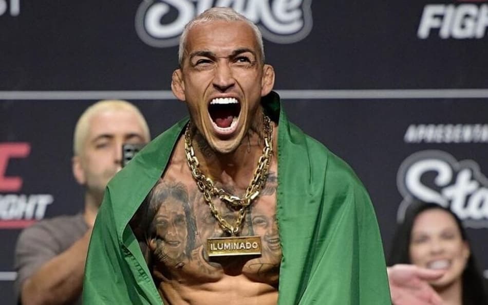 Charles do Bronx em pesagem do UFC Rio (Foto: Reprodução Instagram Charles Do Bronx)
