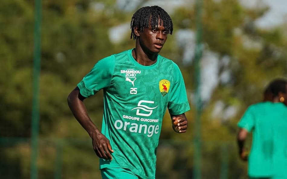 Cissé por Guiné (Reprodução Instragram Cissé)