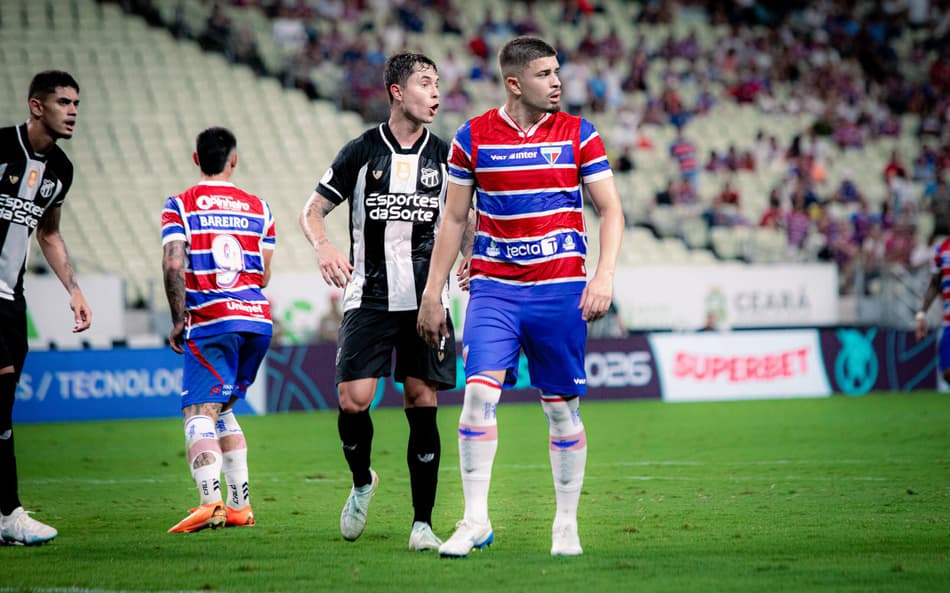 Partida entre Ceará e Fortaleza, pelo Campeonato Cearense (Foto: Mateus Lotif/Fortaleza EC)