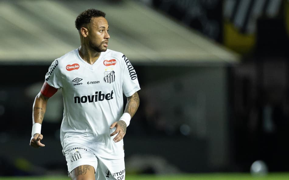 Neymar em Santos x Vasco