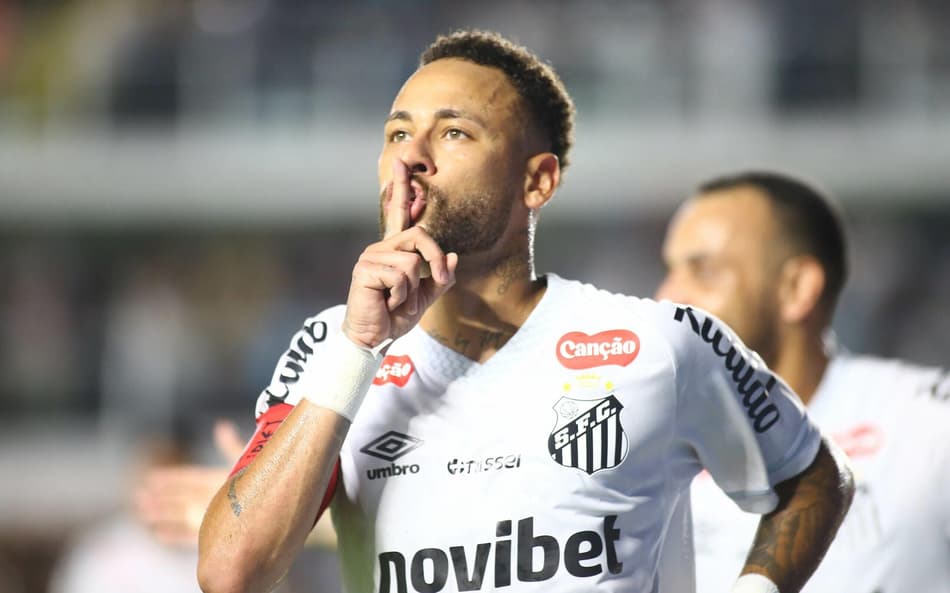 Neymar em Santos x Vasco
