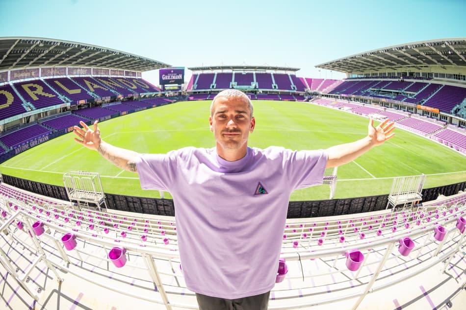 Griezmann anunciado pelo Orlando City, da MLS (Foto: Reprodução/X)