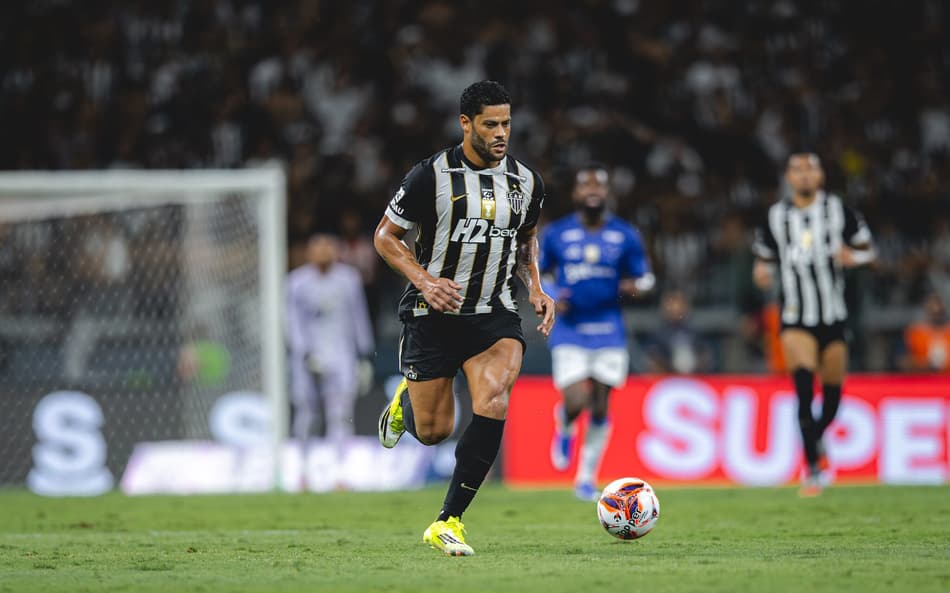 Hulk fala sobre briga generalizada (Foto: Pedro Souza / Atlético)